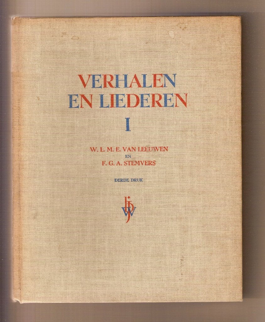 Verhalen en liederen 1 + 2	 W van Leeuwen/F.G.A. Stemvers, Ophalen of Verzenden, W.L.M.E. van Leeuwen/F.G.A. Stemvers
