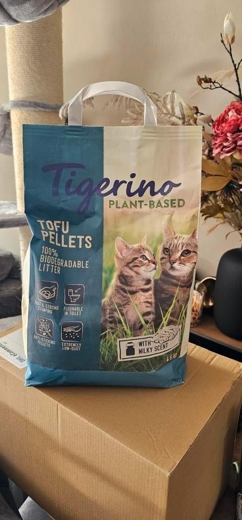 Tigerino Tofu Kattengrind nieuw in de verpakking, Dieren en Toebehoren, Kattenbakken, Ophalen of Verzenden, Nieuw, Gesloten