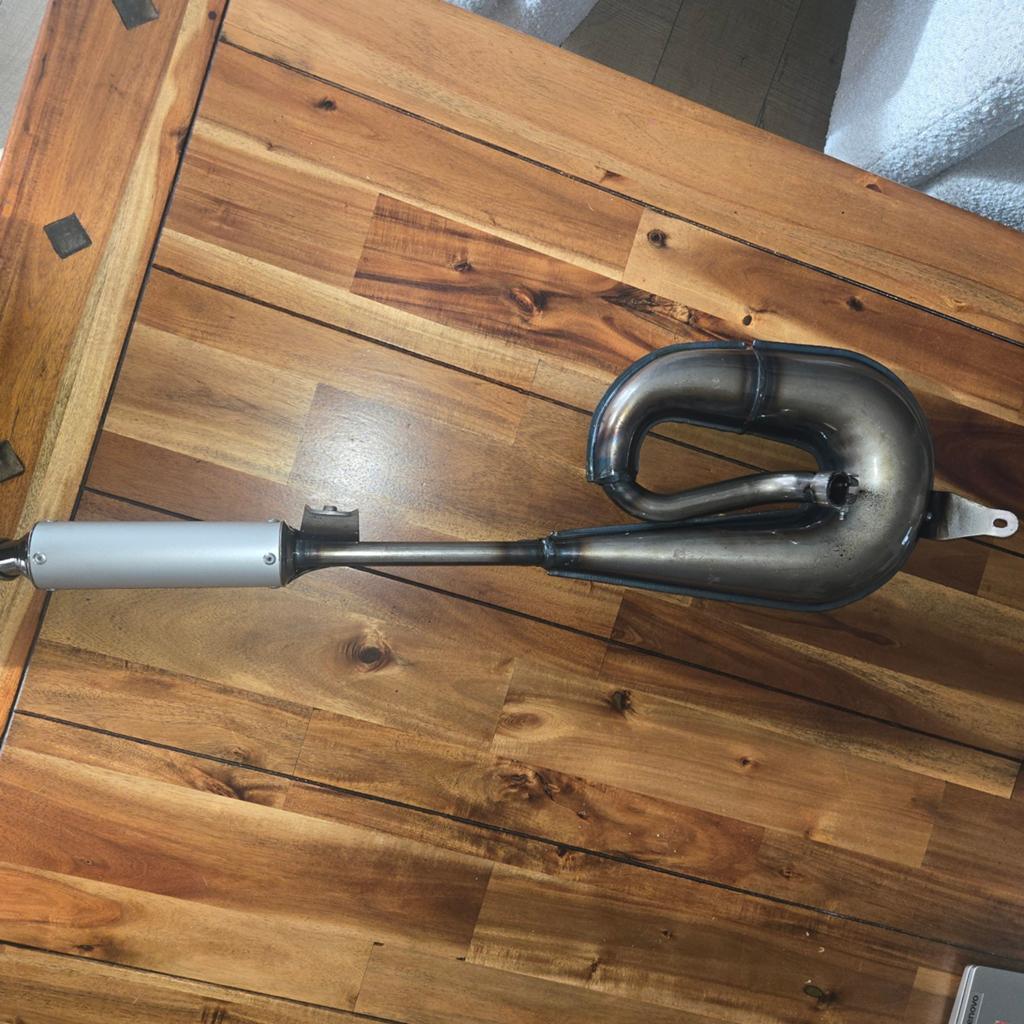 Nieuwe gilera Citta  uitlaat, Ophalen