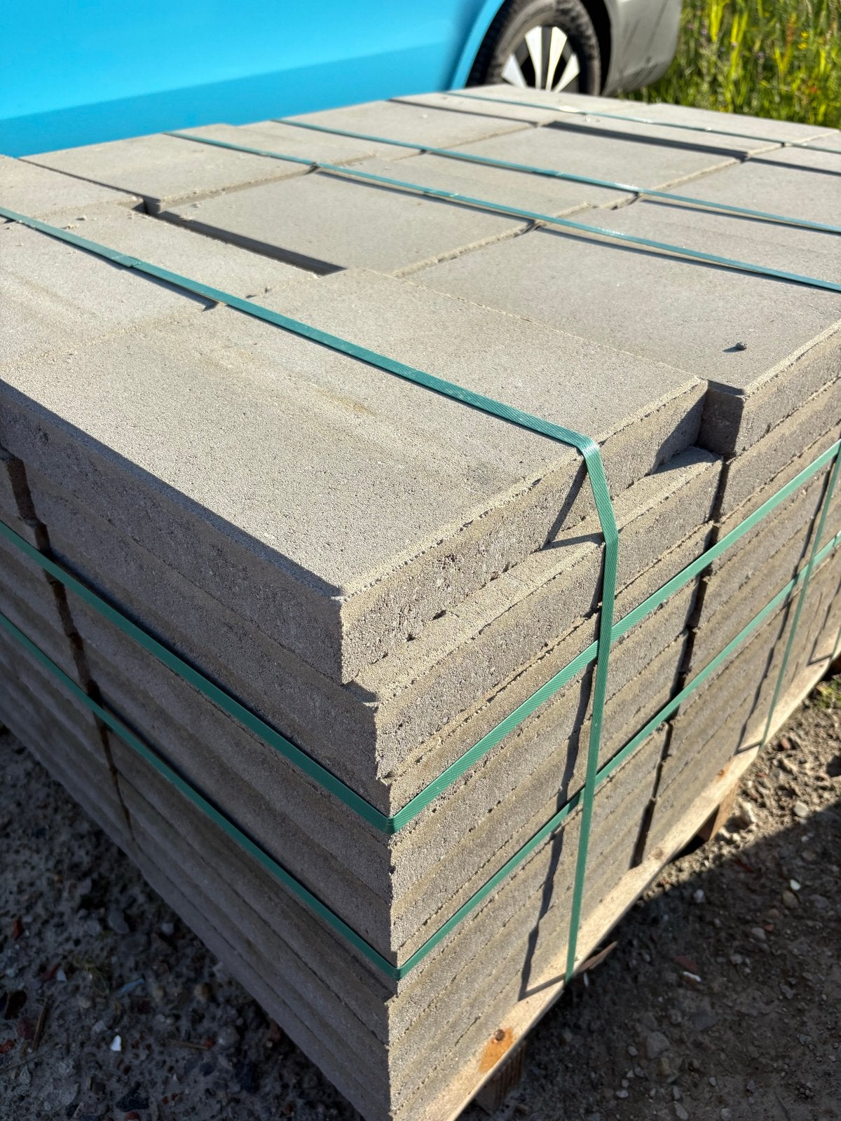 EXCLUTON Betontegel met facet grijs 30x30x4,5 cm, Tuin en Terras, Tegels en Klinkers, Ophalen, Nieuw, Beton, Terrastegels