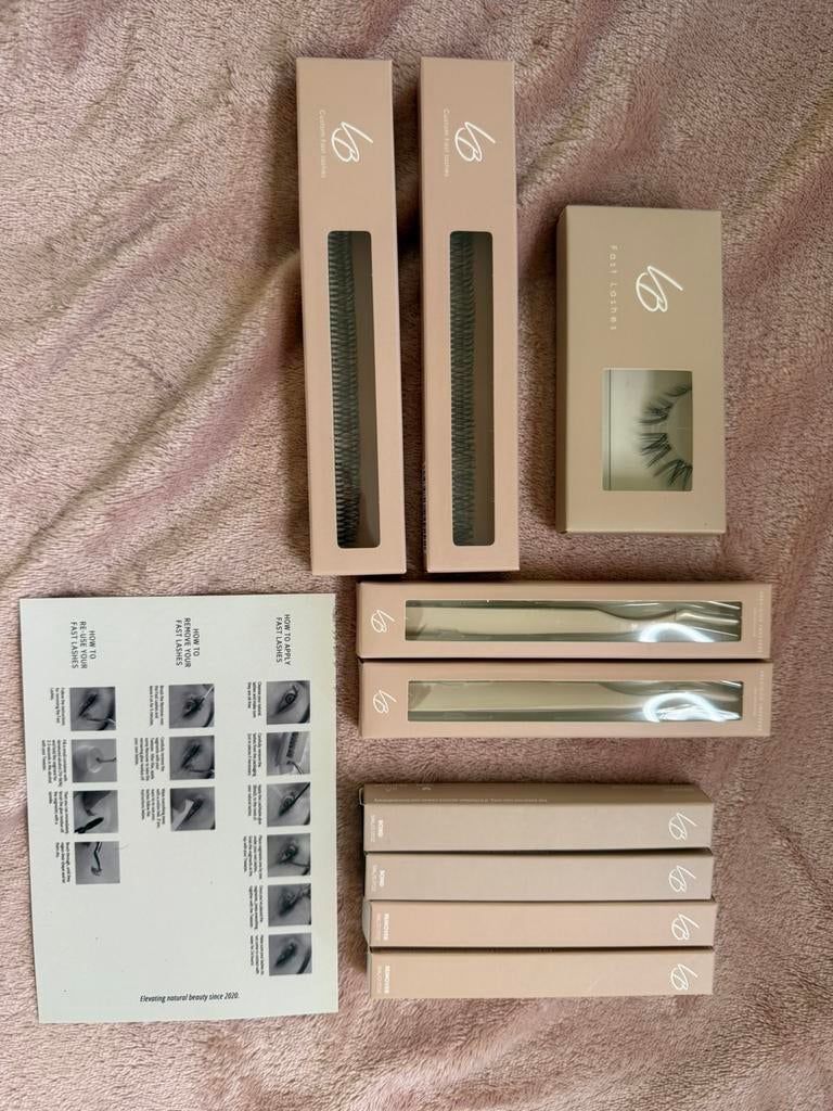 Pakket van lashbabe, Ogen, Zwart, Nieuw, Ophalen of Verzenden
