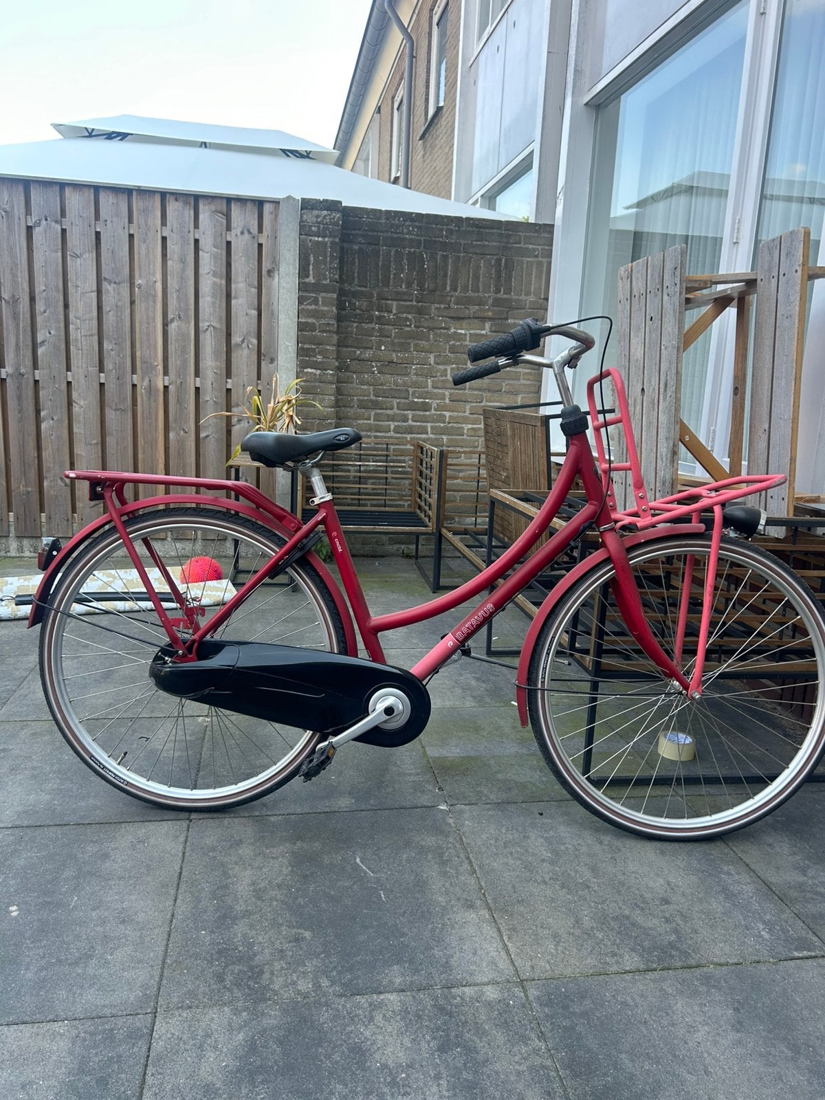 Damesfiets transportfiets omafiets Batavus, Fietsen en Brommers, Fietsen | Dames | Omafietsen, Ophalen, Zo goed als nieuw