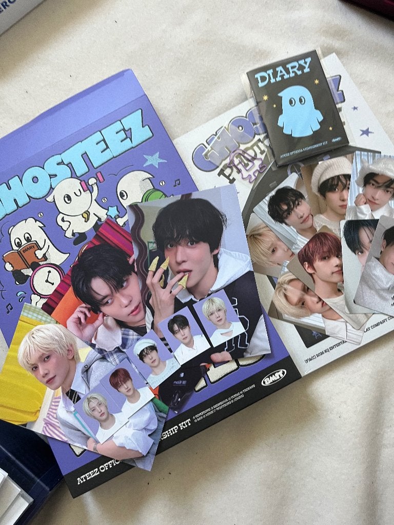 Ateez membership kit kpop, Verzenden, Zo goed als nieuw, Foto of Kaart
