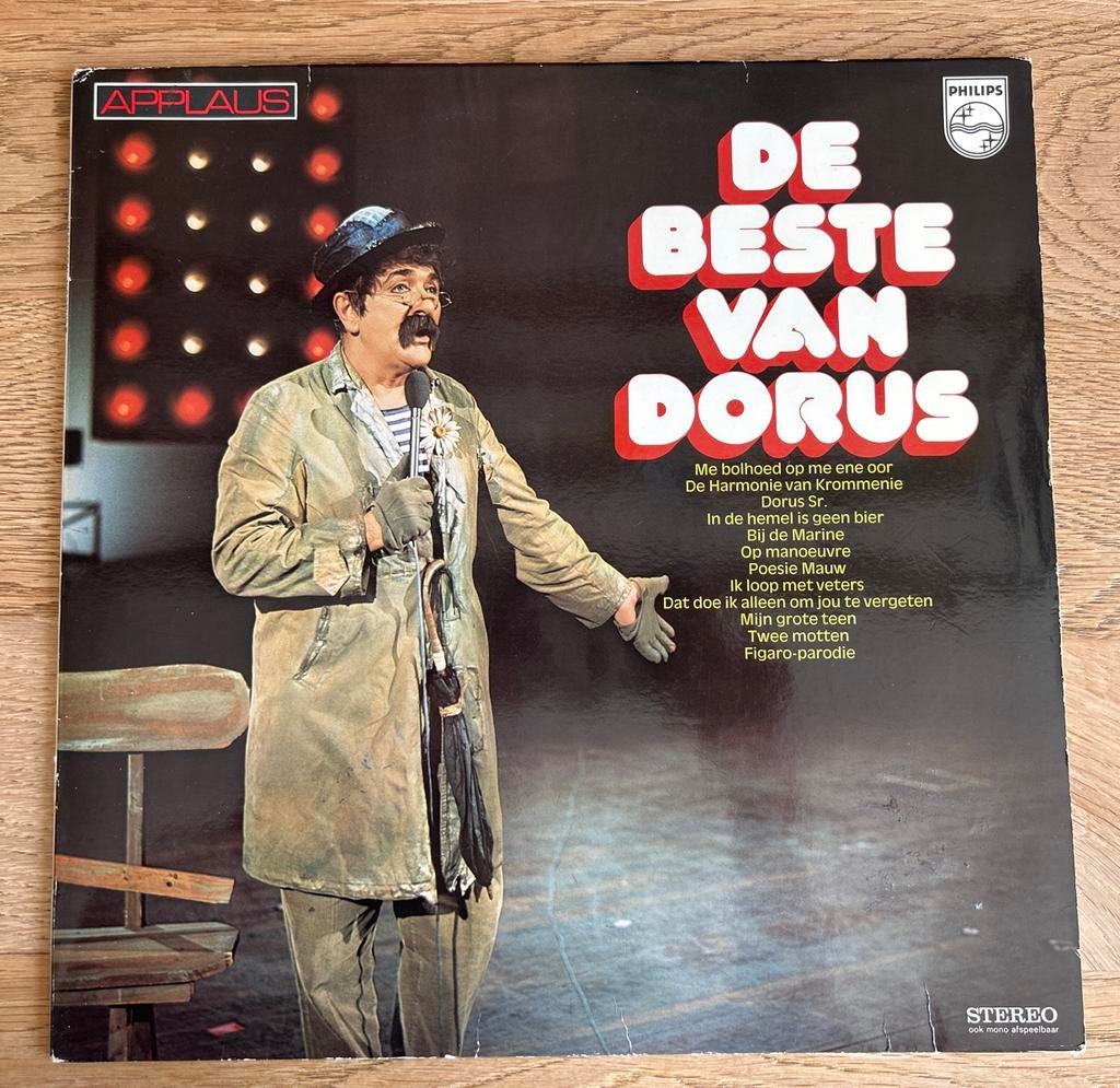 Dorus - De Beste Van Dorus LP (Philips, Applaus), Complilatie, Ophalen of Verzenden, Zo goed als nieuw, 12 inch