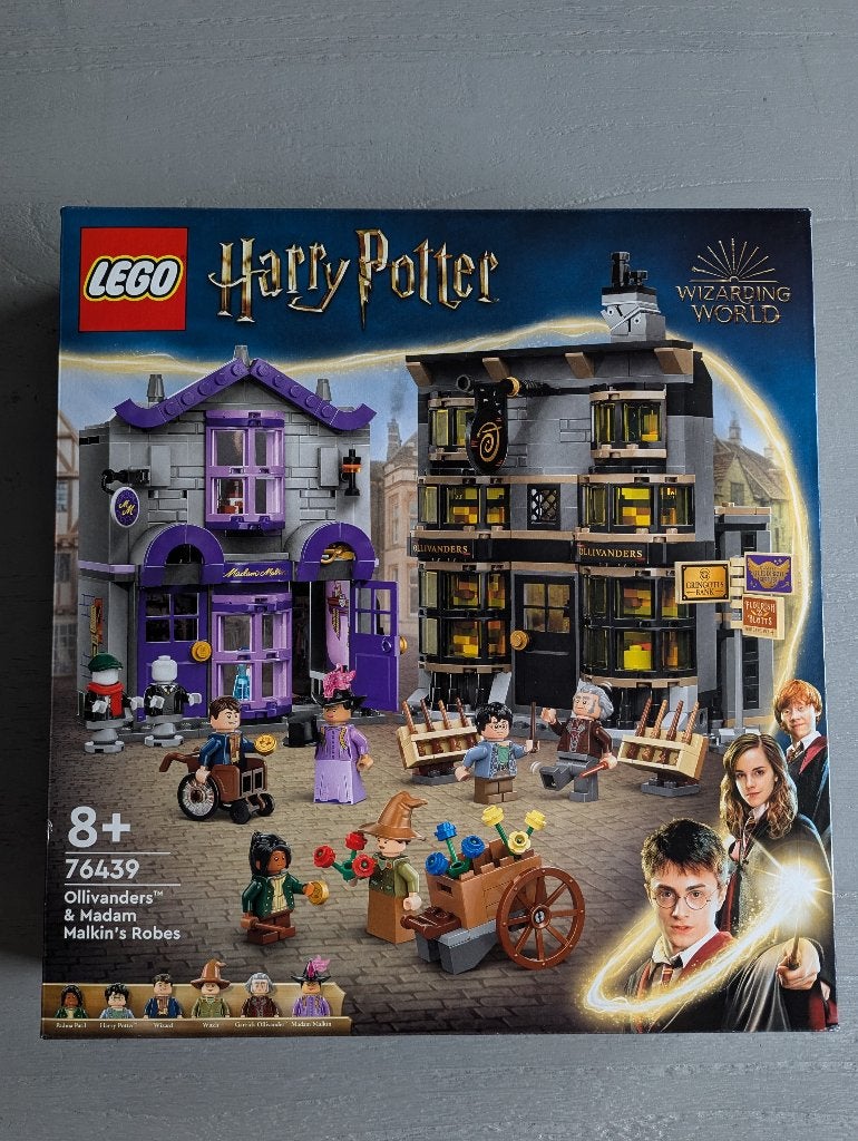 LEGO 76439 - Olivanders & Mallekins gewaden Harry Potter, Ophalen of Verzenden, Complete set, Compleet, Lego