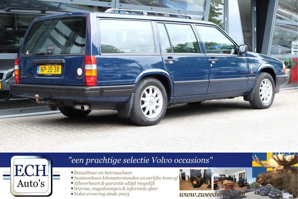 Volvo 940 2.3 135 pk Estate Trekhaak (bj 1996), Met garantie (alle), Origineel Nederlands, Handgeschakeld, Volvo