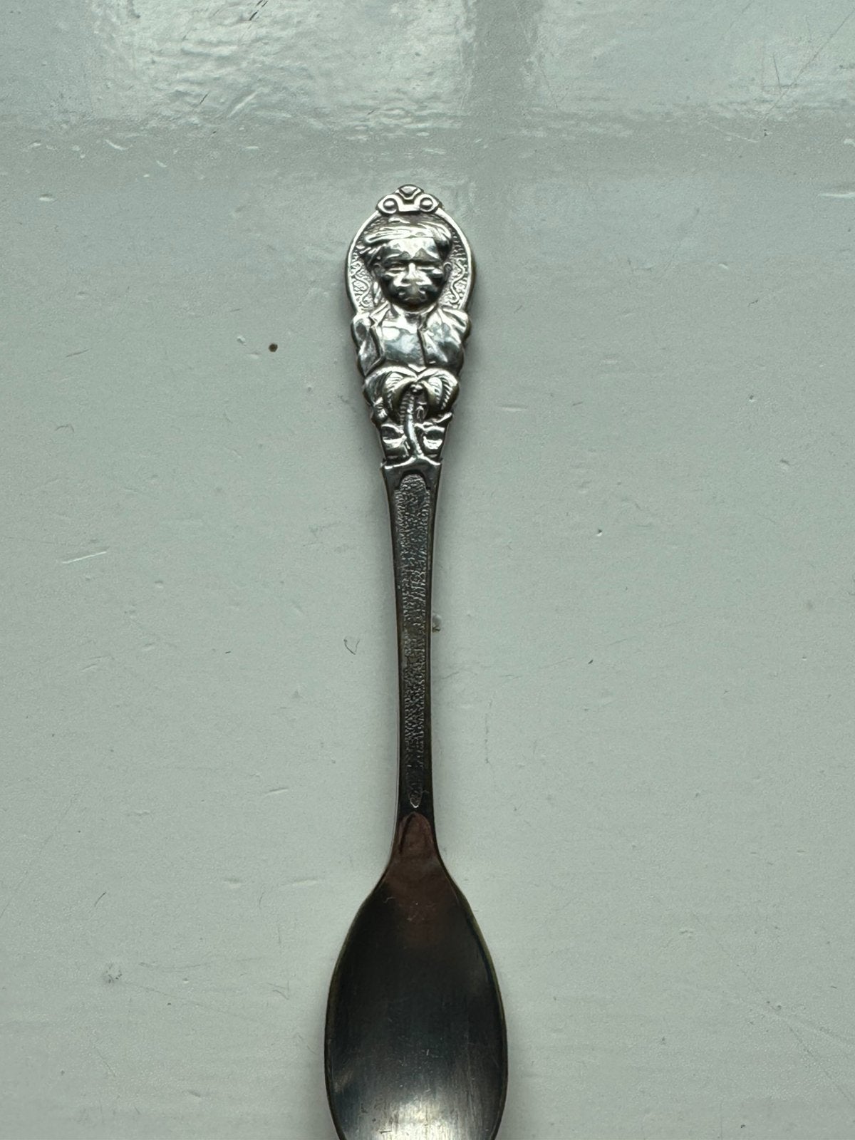 herdenkingslepeltje Holland Helpt Indië 1945 Ned. souvenir, Ophalen of Verzenden