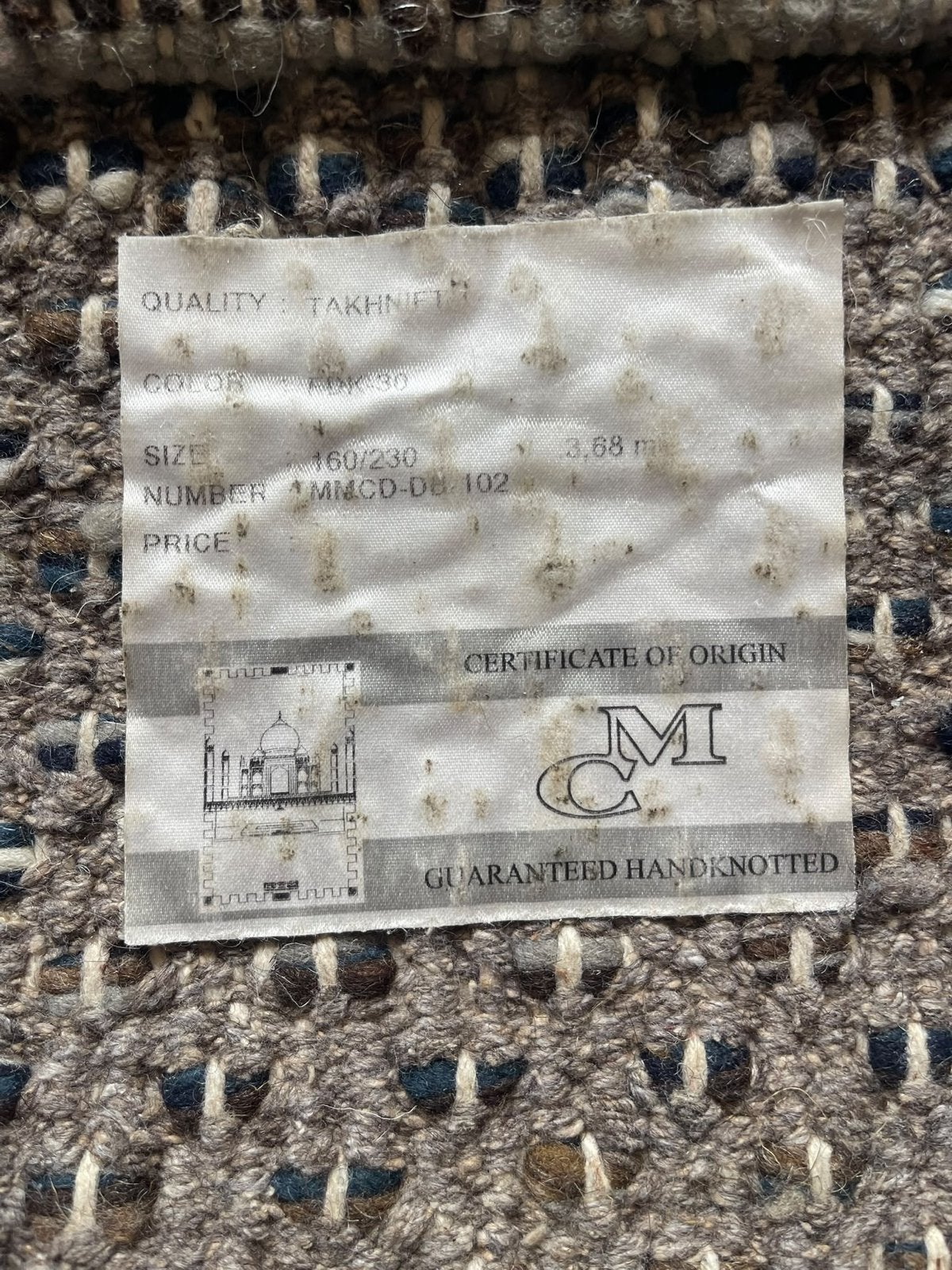 Foto 5 van Hoogpolig designer vloerkleed - Handgeknoopt wol