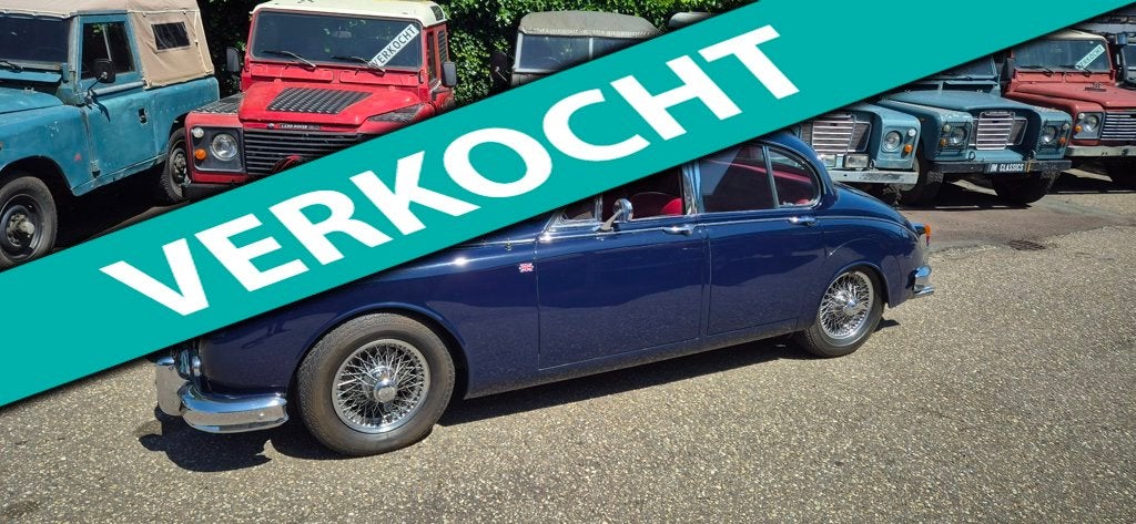 Jaguar MK 11 3.8 Matching numbers, Auto's, Achterwielaandrijving, Gebruikt, Overige modellen, Blauw