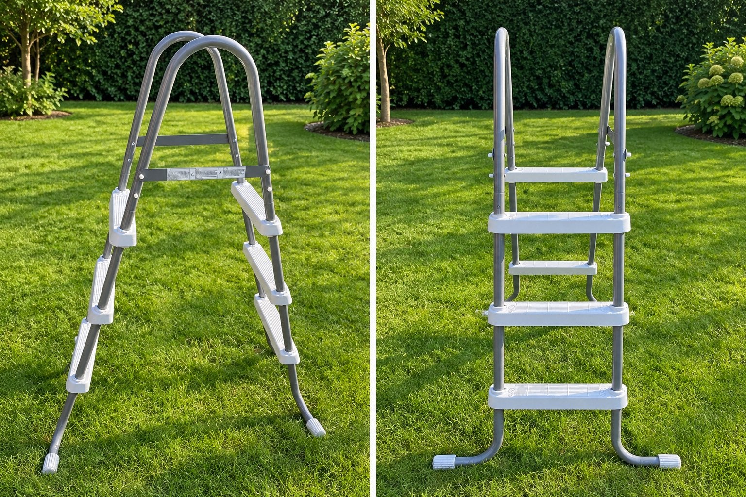 Zwembadtrap voor opzetzwembaden - Veilig en Stevig, Tuin en Terras, Ophalen, Nieuw, Ladder