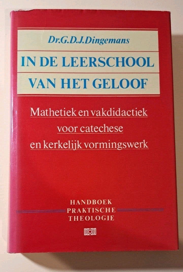 In de leerschool van het geloof - Dr. G.D.J. Dingemans, Boeken, Ophalen of Verzenden, Gelezen, Dr. G.D.J. Dingemans, Christendom | Protestants