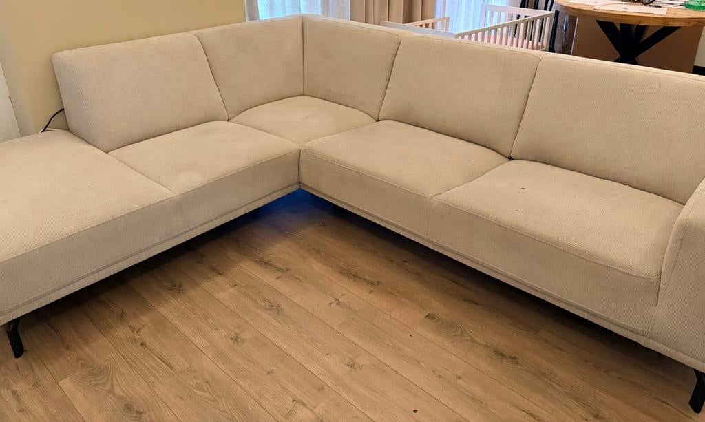 Bankstel 190x200 + 1 bijpassende draaie stoel, Ophalen, Nieuw