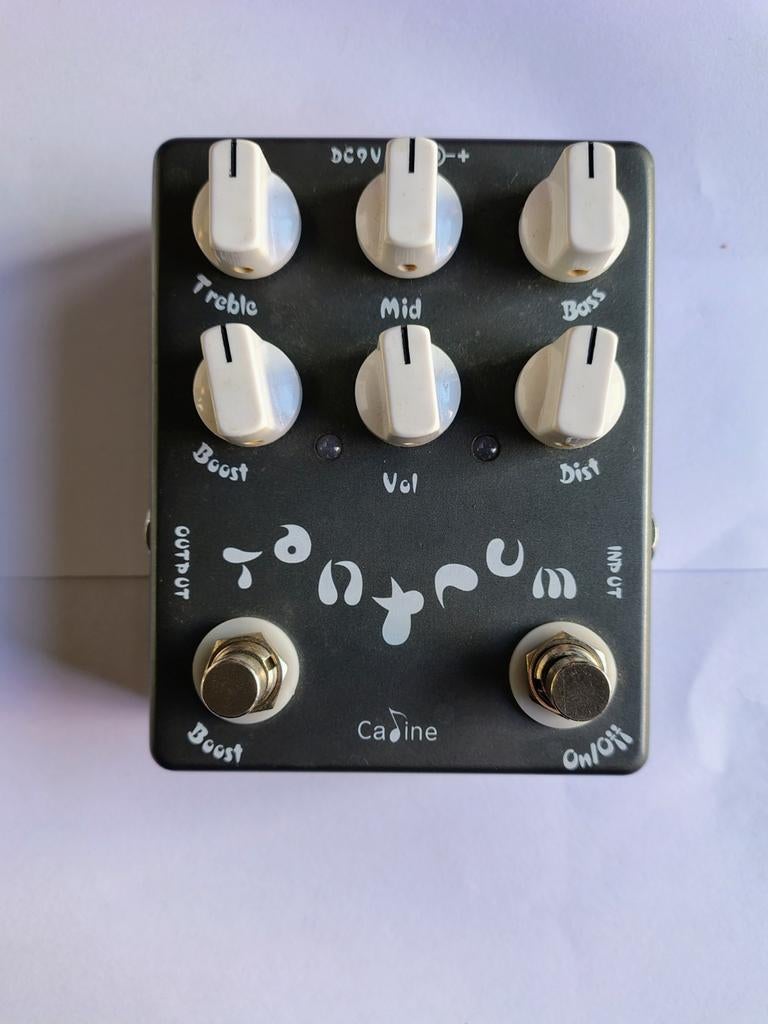 Caline tantrum distortion, Muziek en Instrumenten, Effecten, Ophalen of Verzenden, Zo goed als nieuw, Distortion, Overdrive of Fuzz