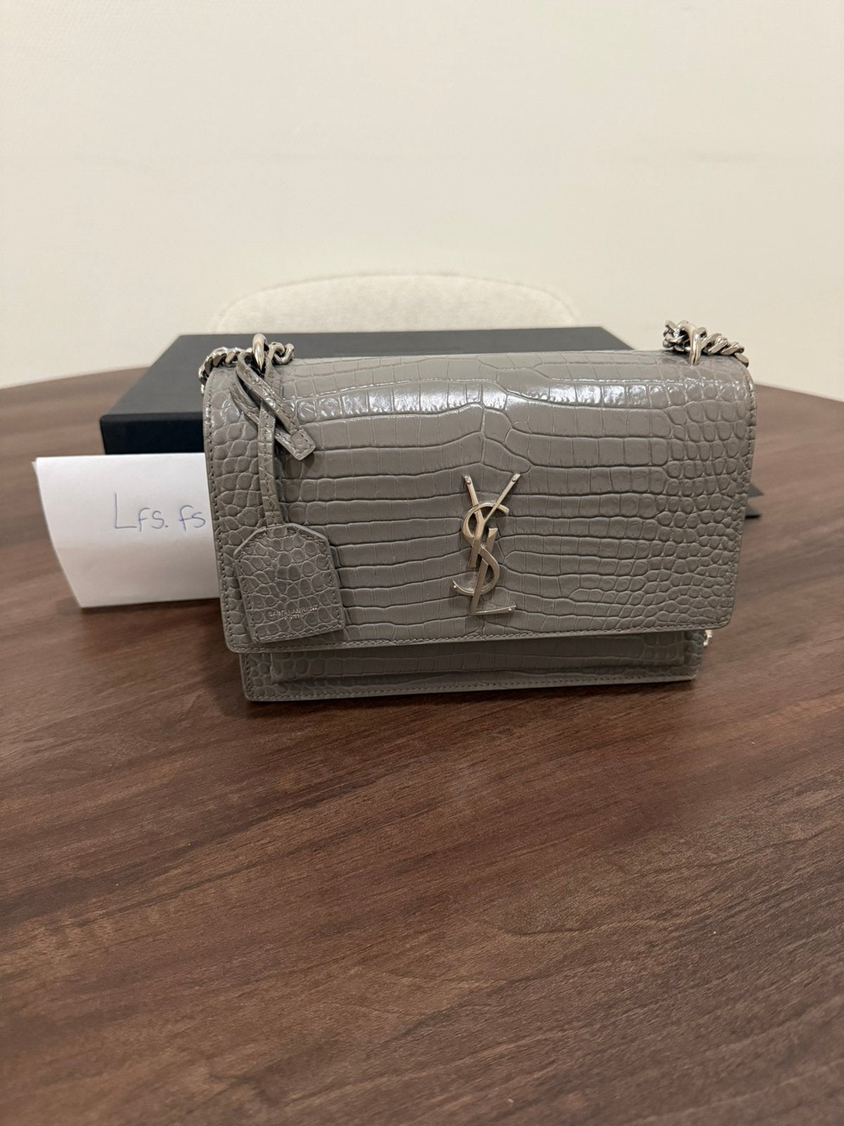 Saint Laurent tas Orgineel, Ophalen of Verzenden, Zo goed als nieuw, Zwart, Schoudertasje