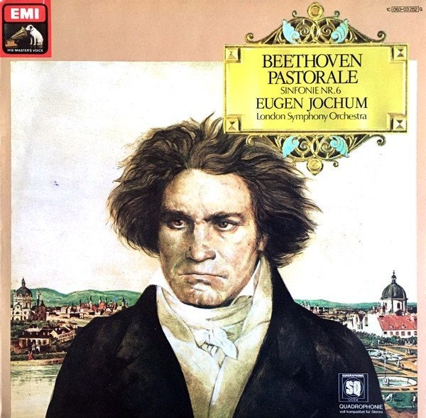 LP - Beethoven Pastorale Sinfonie 6 Eugen Jochum, LP, Ophalen of Verzenden, Zo goed als nieuw, Orkest of Ballet