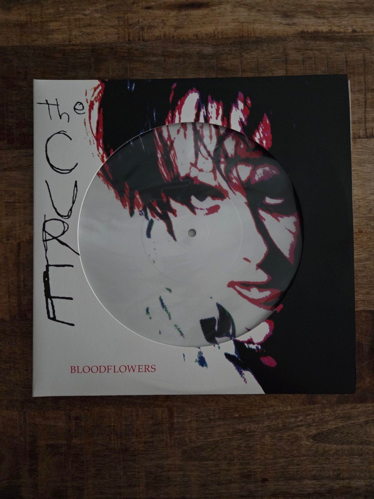 dubbel lp the cure bloodflowers picture disc, Cd's en Dvd's, Vinyl | Rock, LP, Ophalen of Verzenden, Zo goed als nieuw, Picture disc