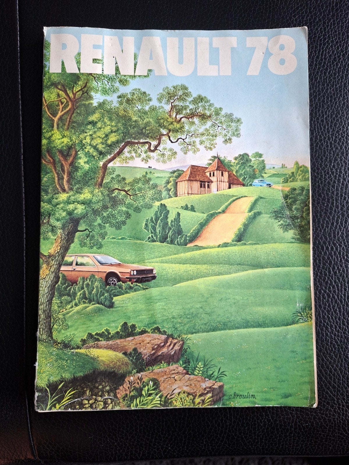 Renault 78 Boek - Informatie over Renault modellen, Ophalen of Verzenden, Gelezen, Renault, Onbekend