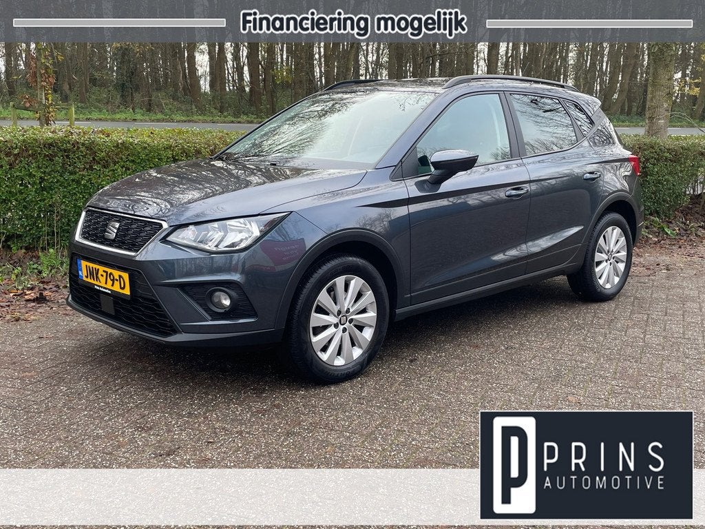 Seat ARONA 1.0 TSI|Style|VirtualCockpit|Clima|Stoelverw|Carp, Auto's, Stof, Gebruikt, Met garantie (alle), Bedrijf