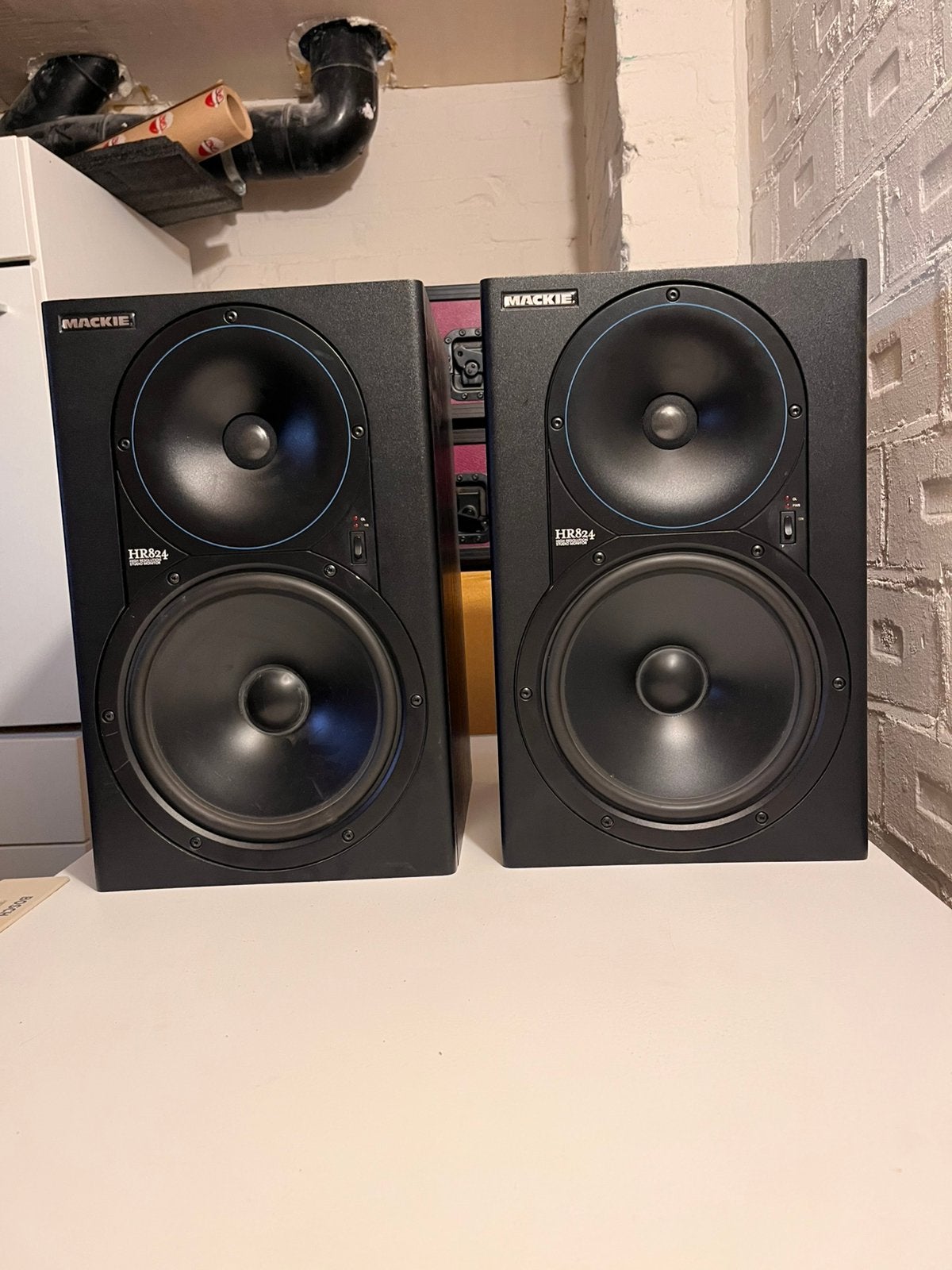 Mackie HR824 MK1 (set), Ophalen of Verzenden, Zo goed als nieuw, Overige merken