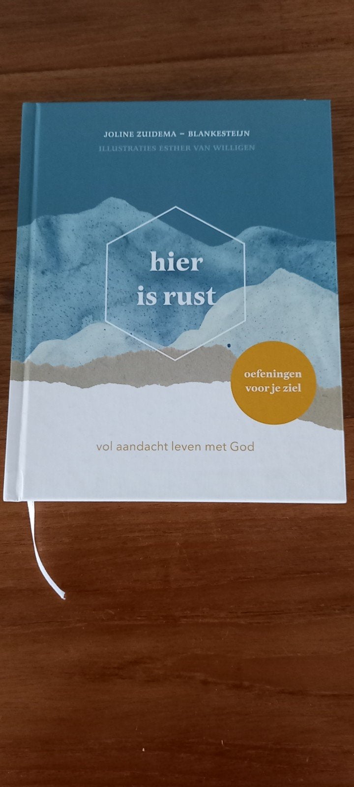Hier is rust: oefeningen voor je ziel - Joline Zuidema, Ophalen of Verzenden, Zo goed als nieuw, Joline Zuidema-Blankesteijn, Christendom | Protestants