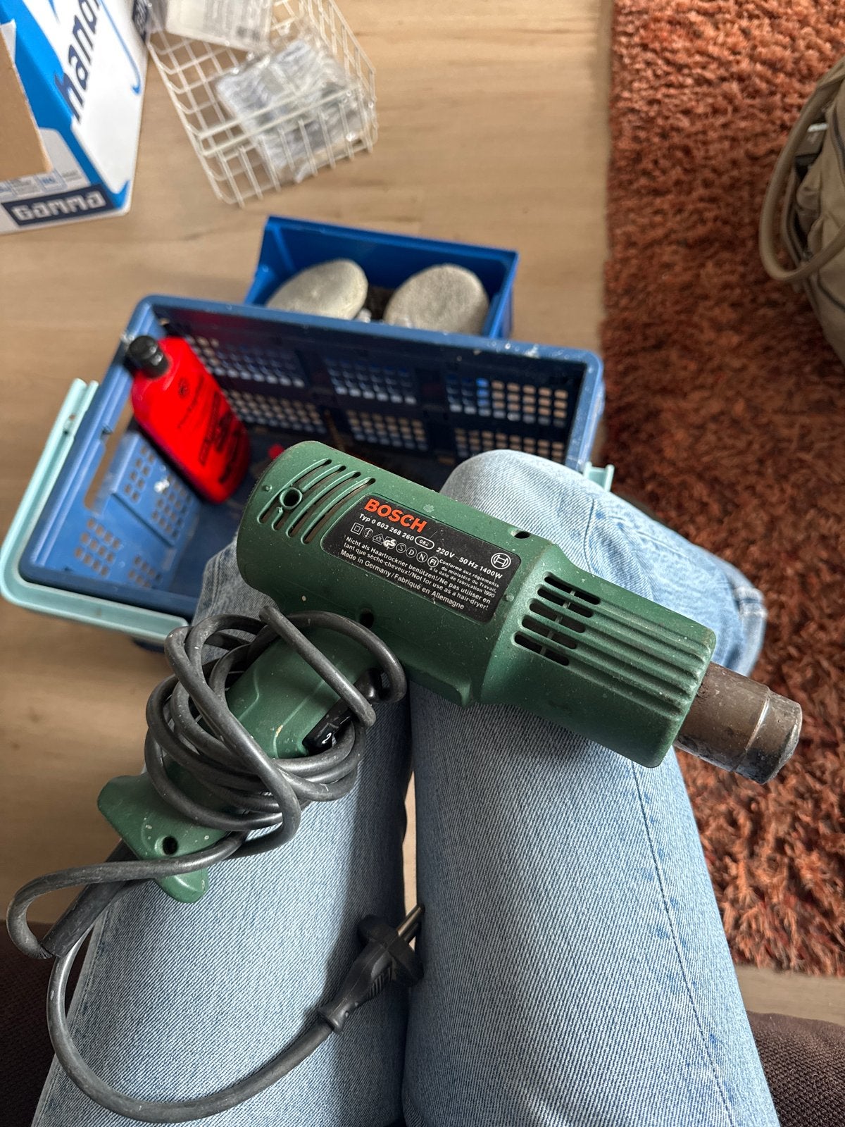 Bosch PHG 490-2 heteluchtpistool, Ophalen of Verzenden, Gebruikt