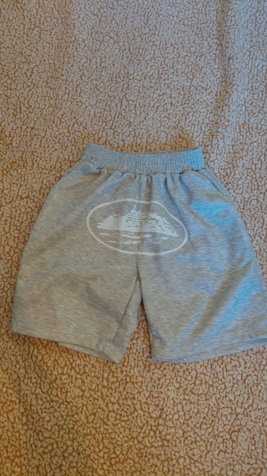 Corteiz shorts grijs, Kleding | Heren, Broeken en Pantalons, Verzenden, Zo goed als nieuw, Corteiz, Grijs