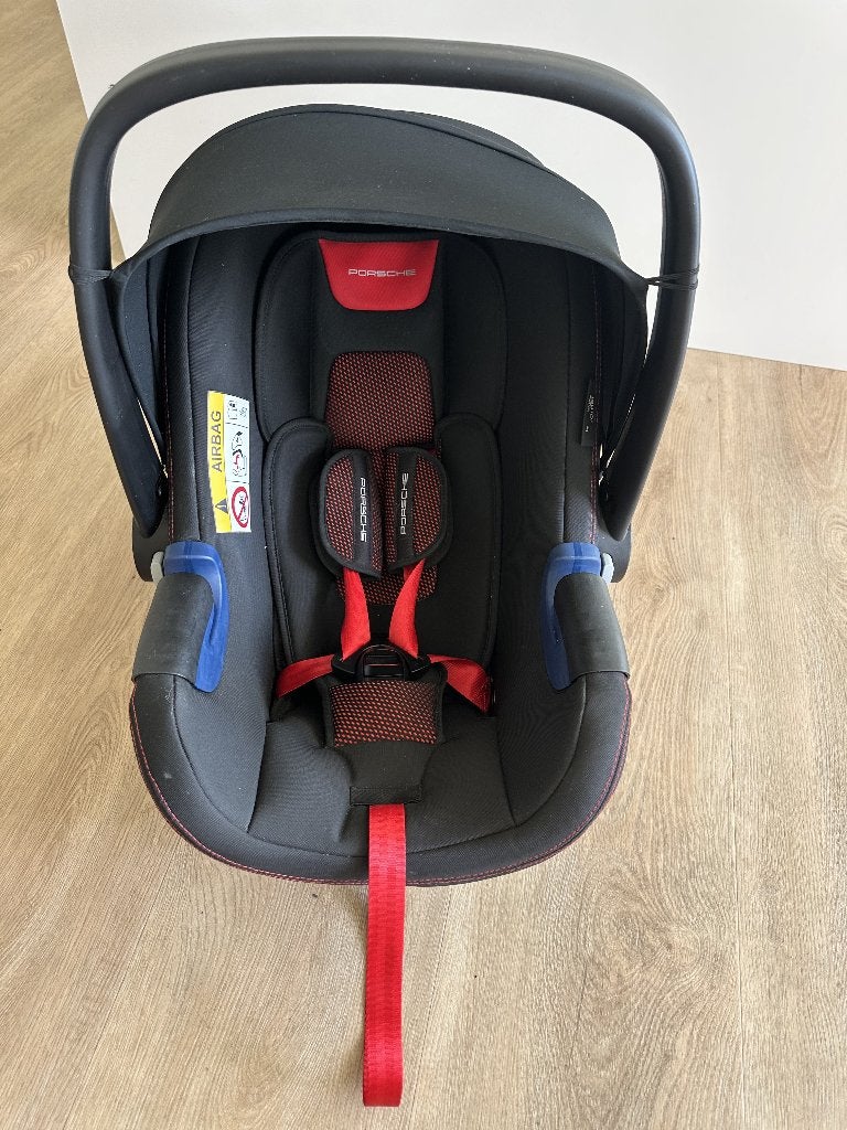 Porsche by Britax Römer Babyautostoel met Isofix Base, Ophalen, Romer, Verstelbare rugleuning, Zo goed als nieuw