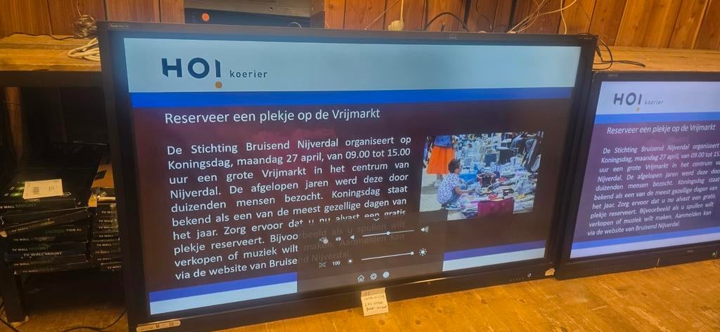 75 inch Predia Tv 4K Ultra Hd met, Ophalen