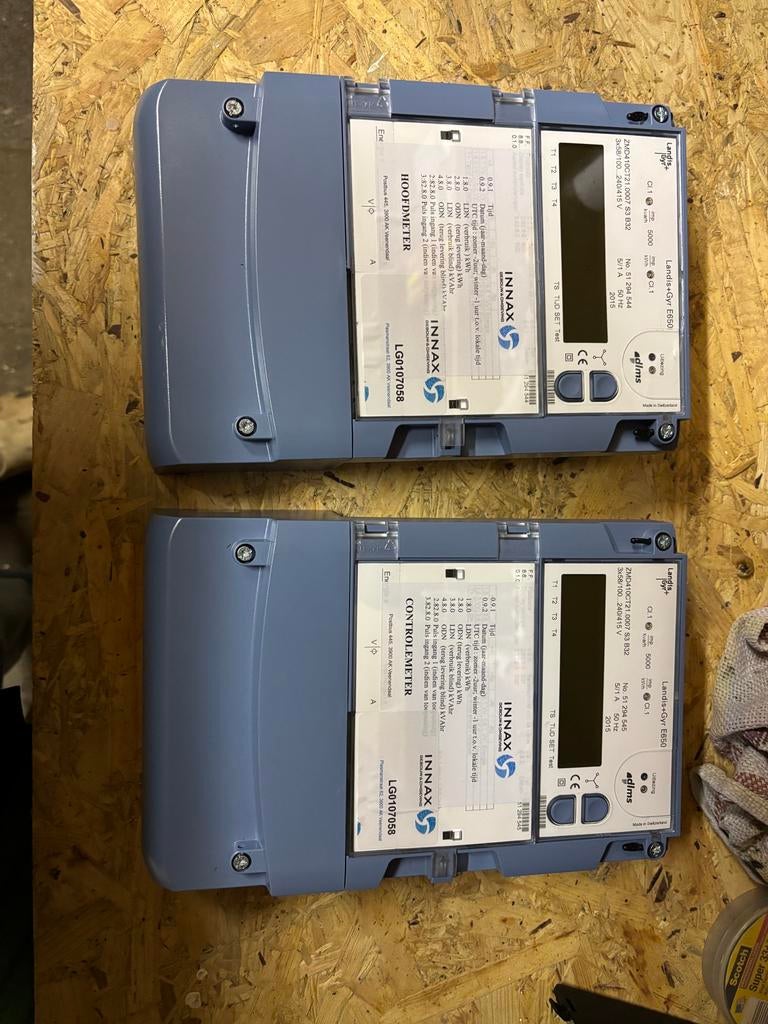 Landis+Gyr E650 Hoofdmeter en controlemeter, Doe-het-zelf en Verbouw, Elektra en Kabels, Zo goed als nieuw, Overige typen, Ophalen