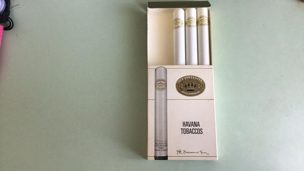 Vintage Medallion Havana Tobaccos Sigaren, Ophalen of Verzenden, Gebruikt, Overige typen