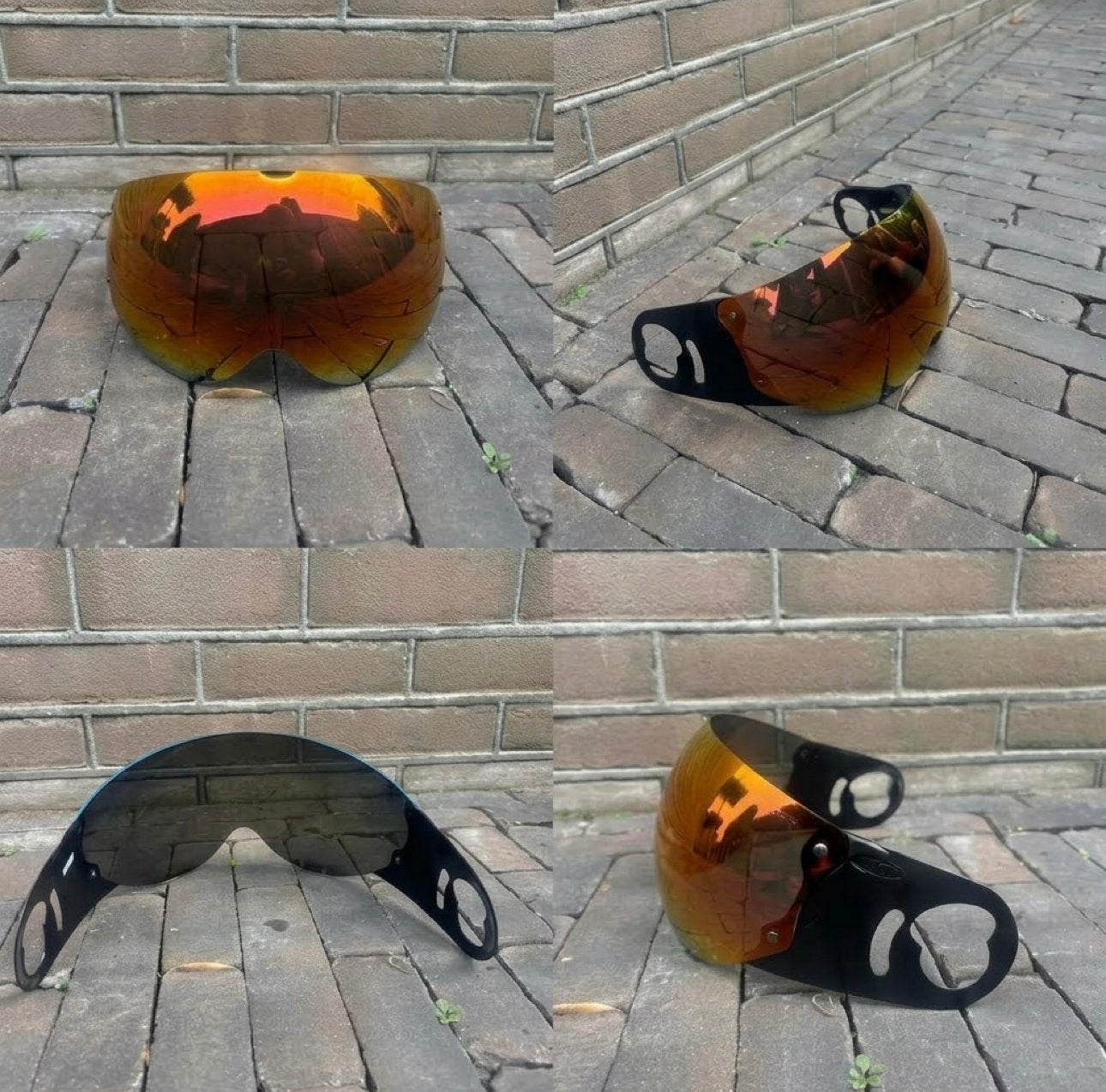 Roof Vizier Boxer Alpha / V8 Iridium Rood, Ophalen of Verzenden, Tweedehands, Overige typen, Overige merken