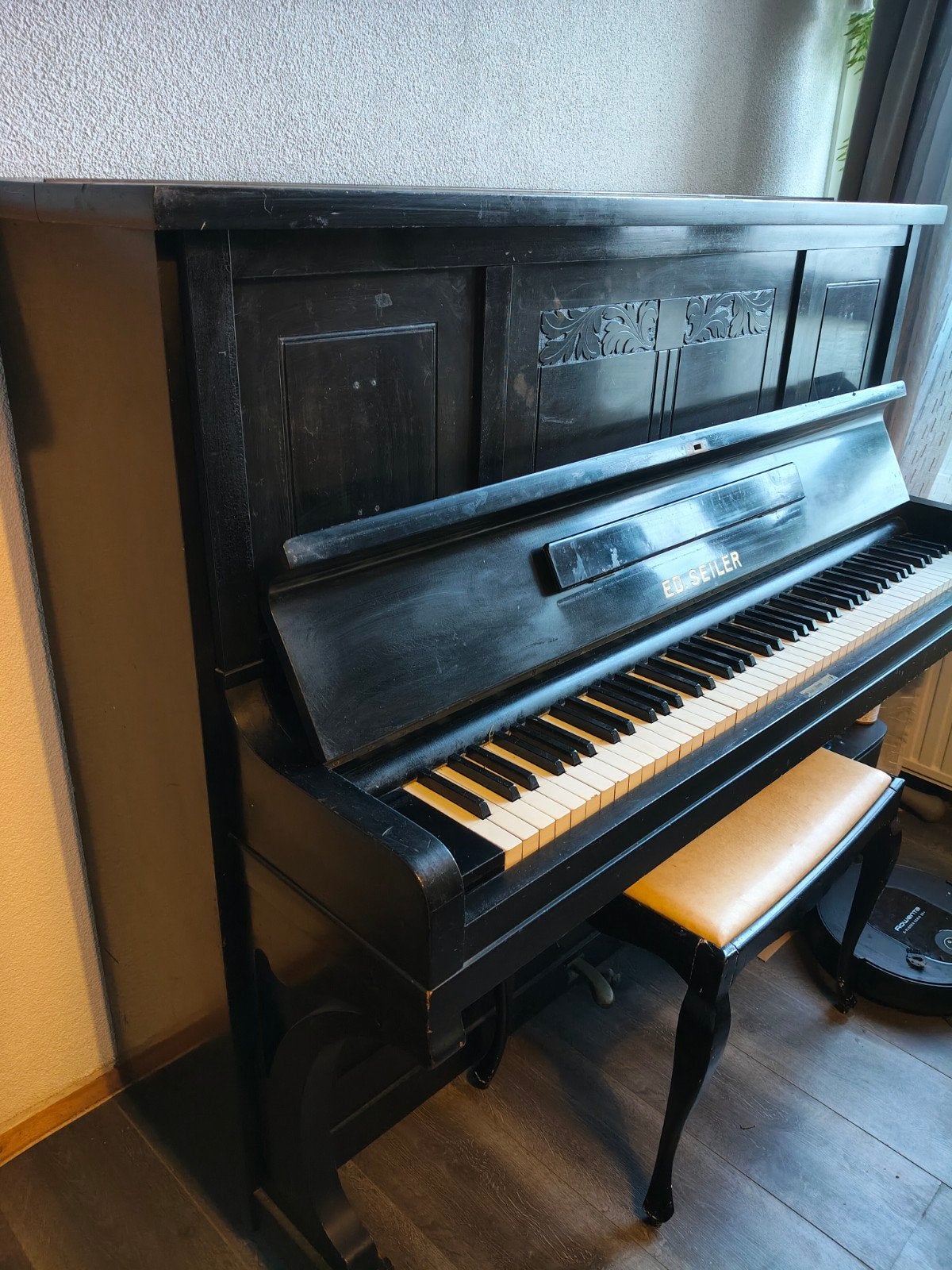 Ed. Seiler piano, Ophalen of Verzenden, Gebruikt