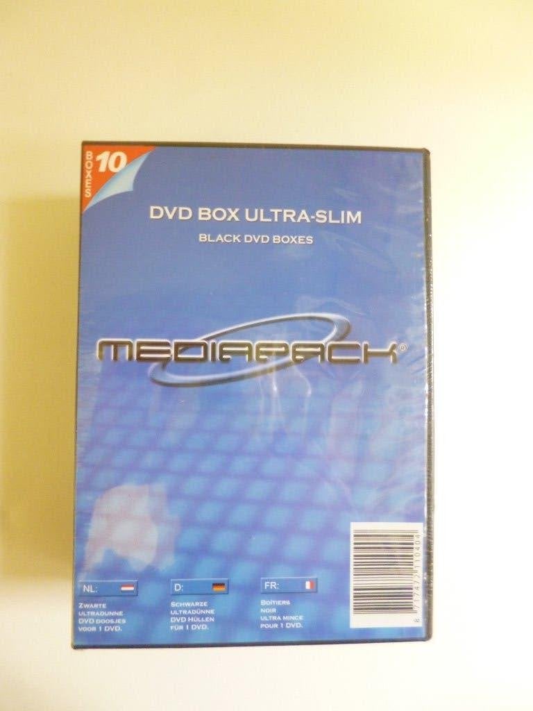 10 NIEUWE zwarte LEGE DVD dozen in verpakking, Alle leeftijden, Ophalen of Verzenden, Nieuw in verpakking, Overige genres