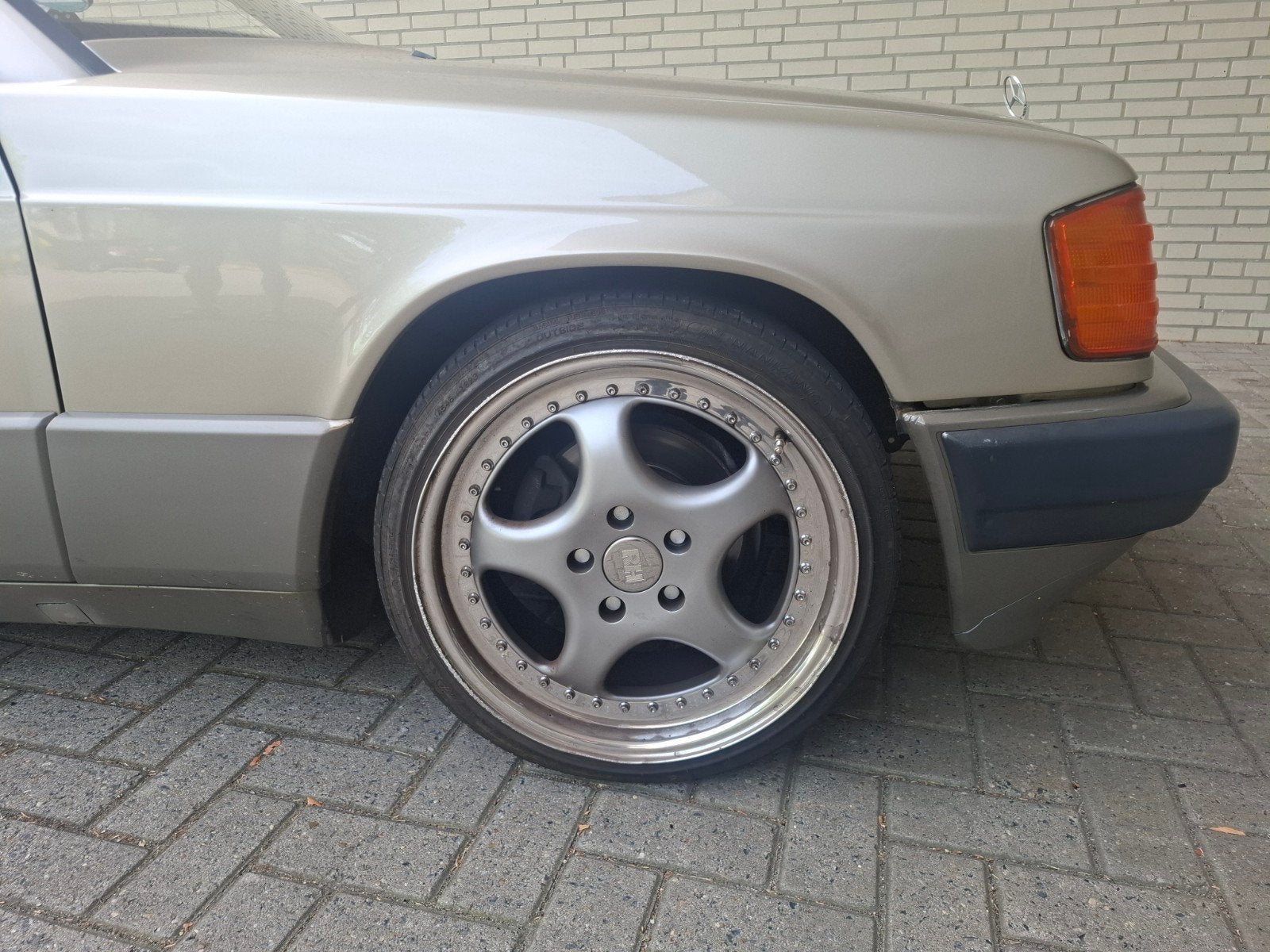 5x112 17inch HR Alurad P Rad 3-piece velgen, Auto-onderdelen, Banden en Velgen, Velg(en), Zomerbanden, 17 inch, 225 mm, Gebruikt