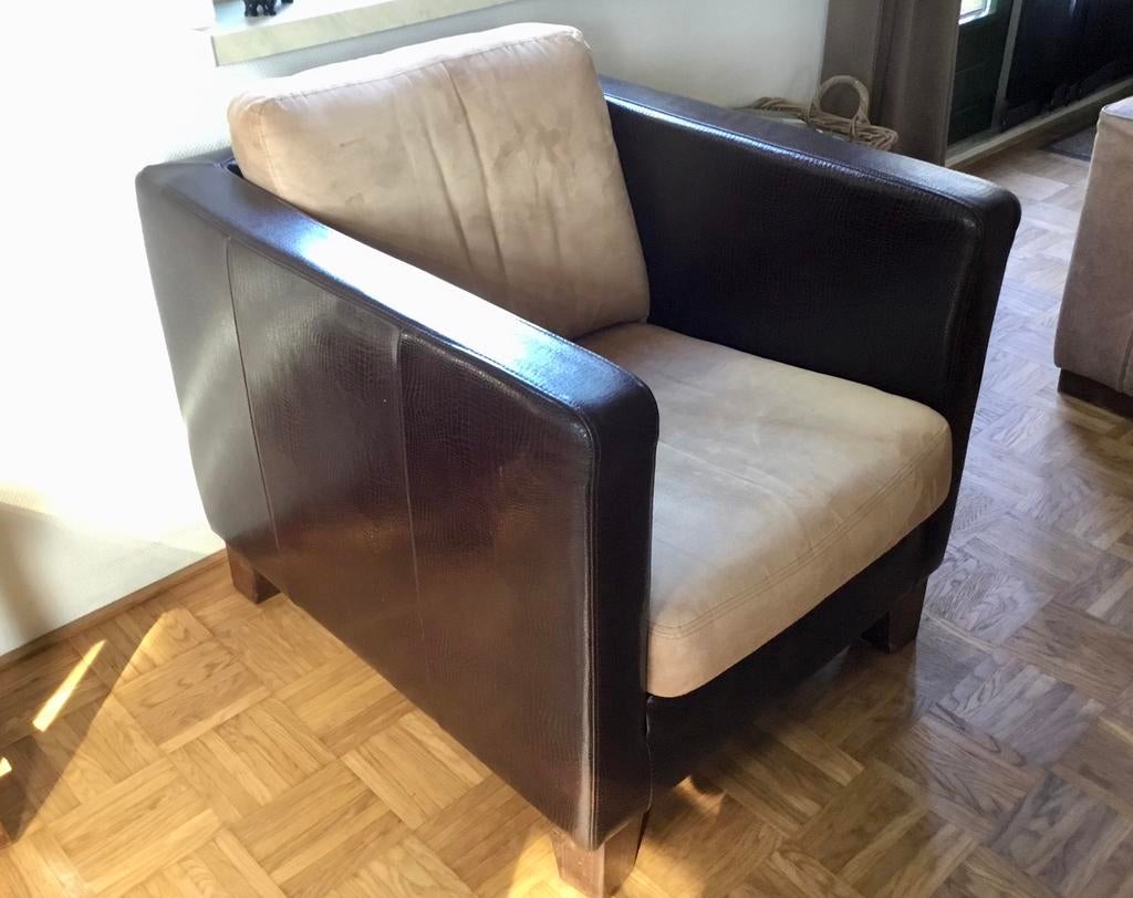 Goedzittende fauteuil, Huis en Inrichting, Ophalen, Zo goed als nieuw, 75 tot 100 cm, 50 tot 75 cm