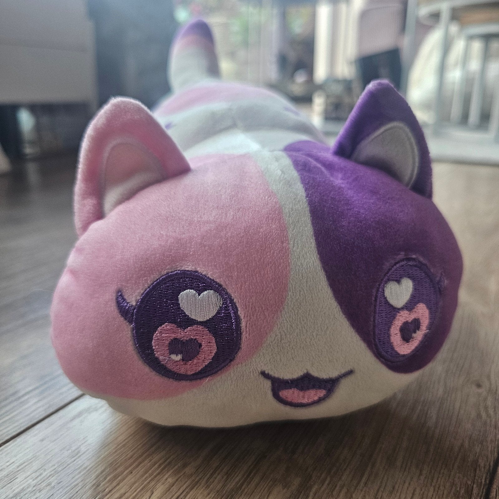 roze en paarse aphmau kat, Kinderen en Baby's, Speelgoed | My Little Pony, Ophalen of Verzenden