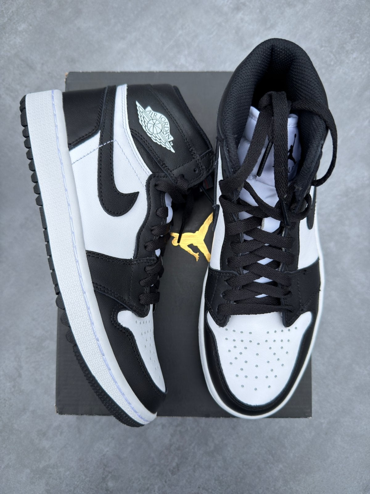 Nike Air Jordan 1 High Golf Black White - Maat 39, Kleding | Dames, Schoenen, --, Zwart, Nieuw, Ophalen of Verzenden