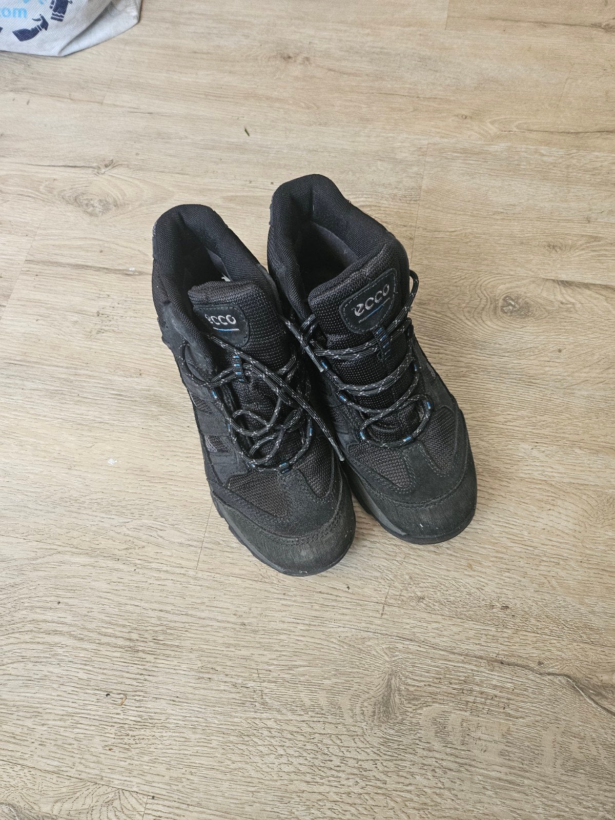 ECCO Zwarte Wandelschoenen Maat 37, Ecco, Ecco, Zo goed als nieuw, Zaandam2014@hotmail.com