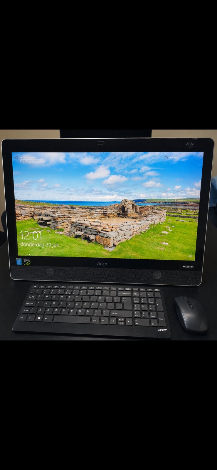 Acer Aspire U5-620 All-in-One | Intel Core i7 | 8GB RAM |, Ophalen, Zo goed als nieuw