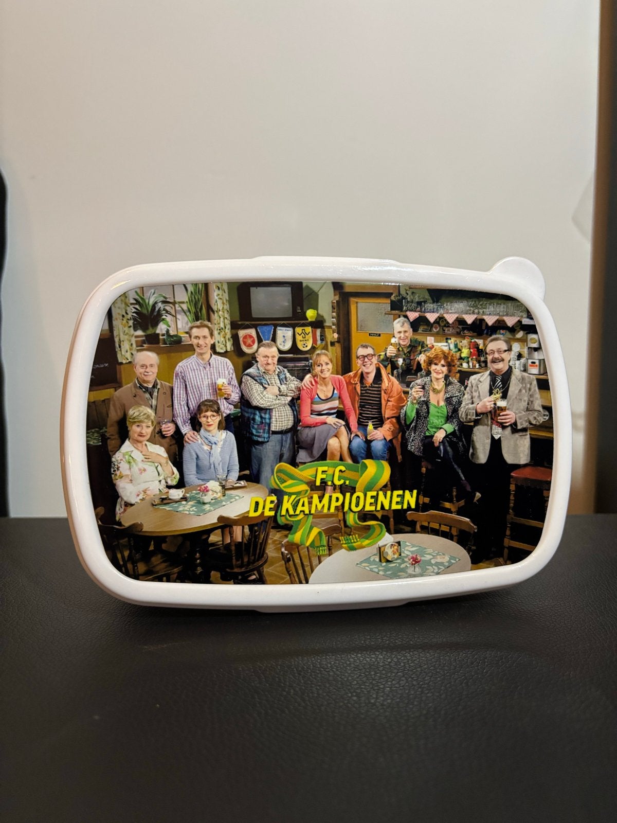 Broodtrommel F.C. De Kampioenen, Verzenden, Kunststof, Nieuw, Broodtrommel