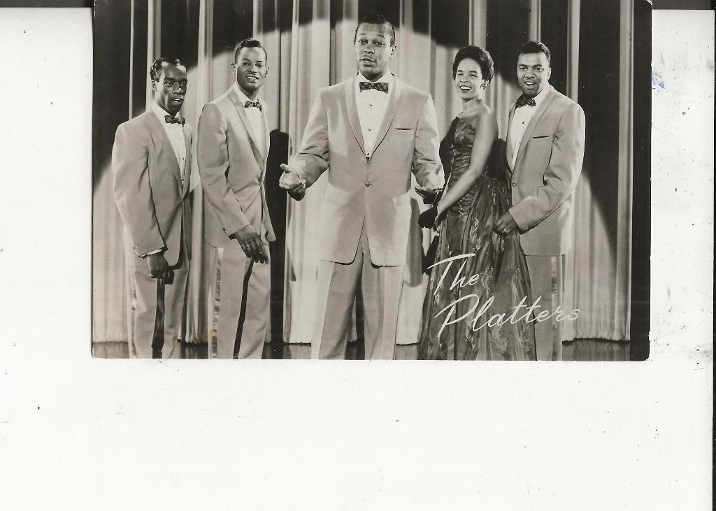 The Platters,, Ophalen of Verzenden, 1940 tot 1960, Ongelopen, Sterren en Beroemdheden