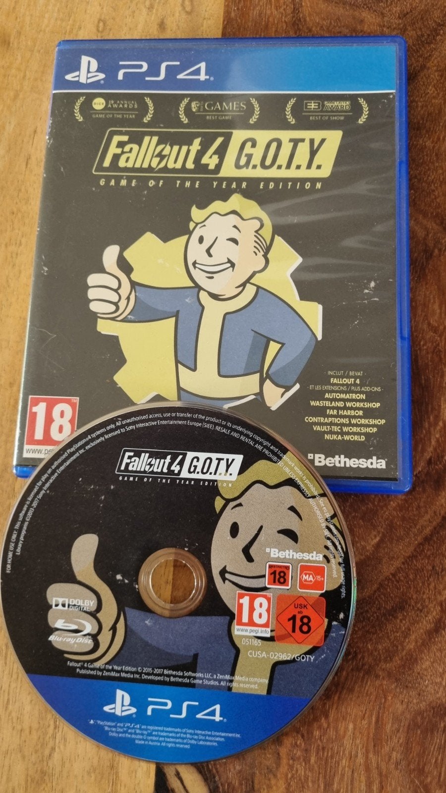 Fallout 4 G.O.T.Y. Edition PS4 - Game of the Year, Spelcomputers en Games, Games | Sony PlayStation 4, Vanaf 18 jaar, 1 speler