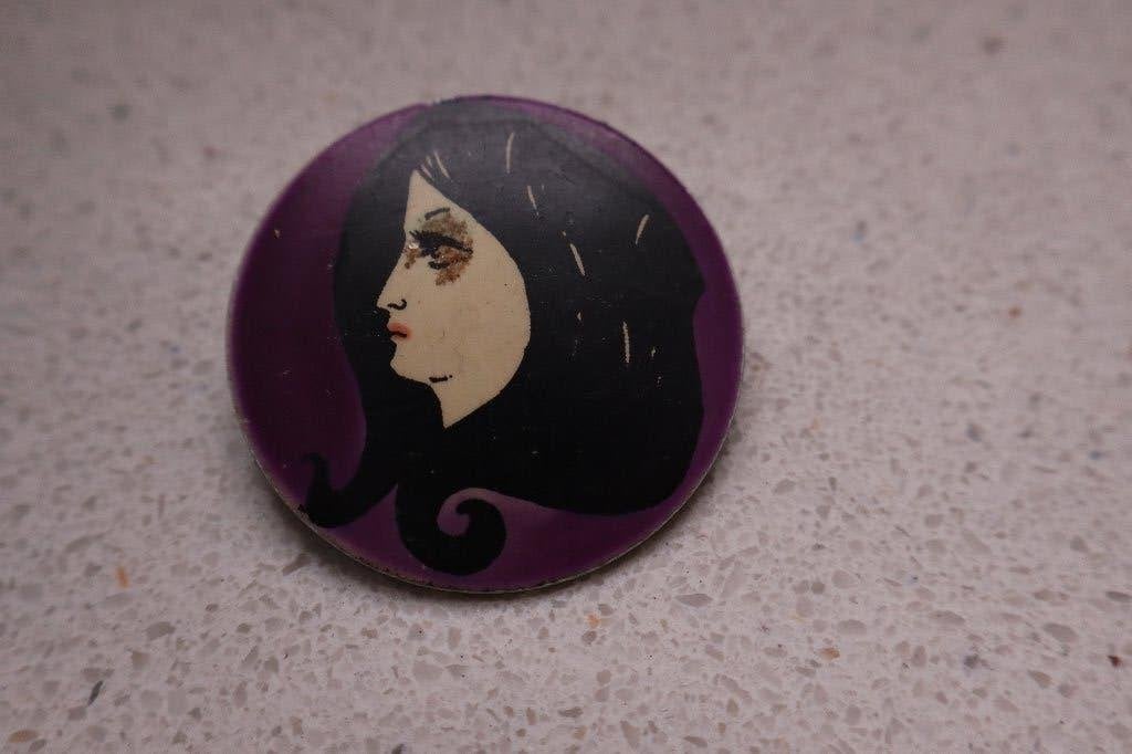 Vintage Lea Stein stijl broche c 1960, Antiek en Kunst, Ophalen of Verzenden, Dames