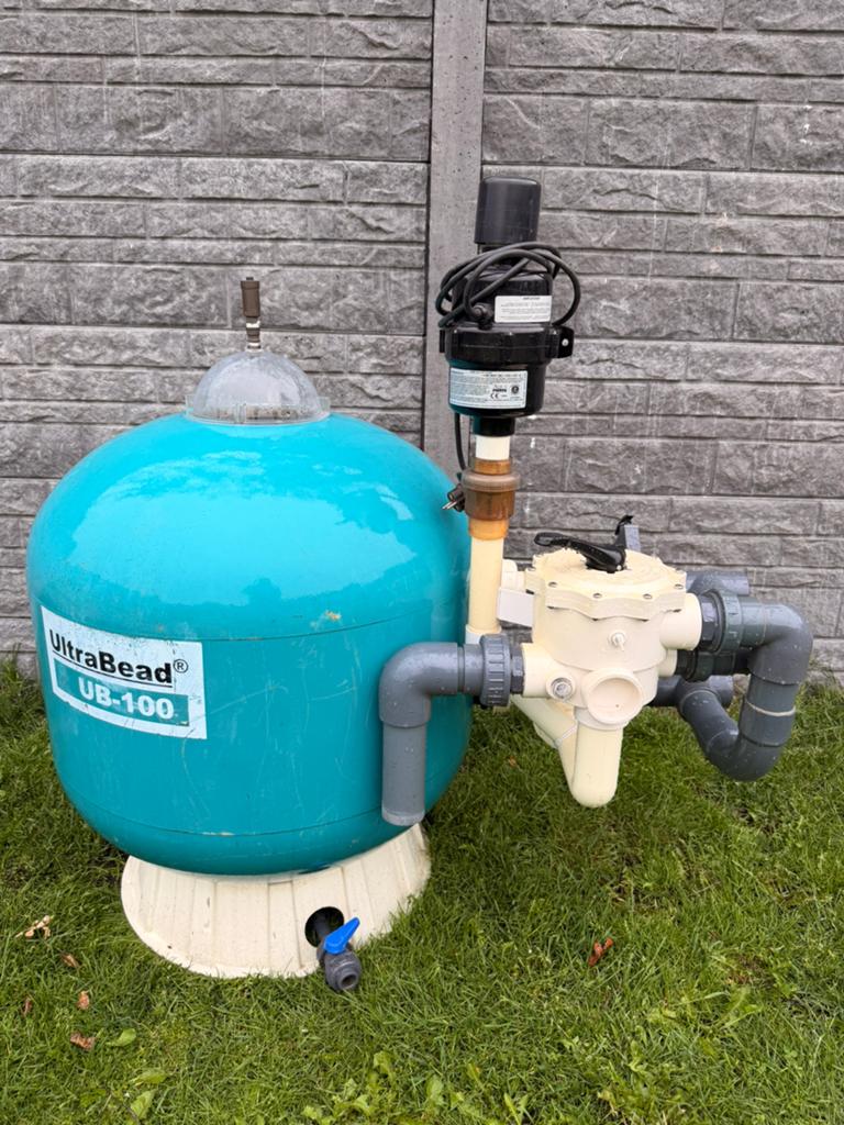 Ultrabead 100 vijverfilter voor 60m3 of zwembad 120m3!, Ophalen of Verzenden, Gebruikt, Vijverfilter