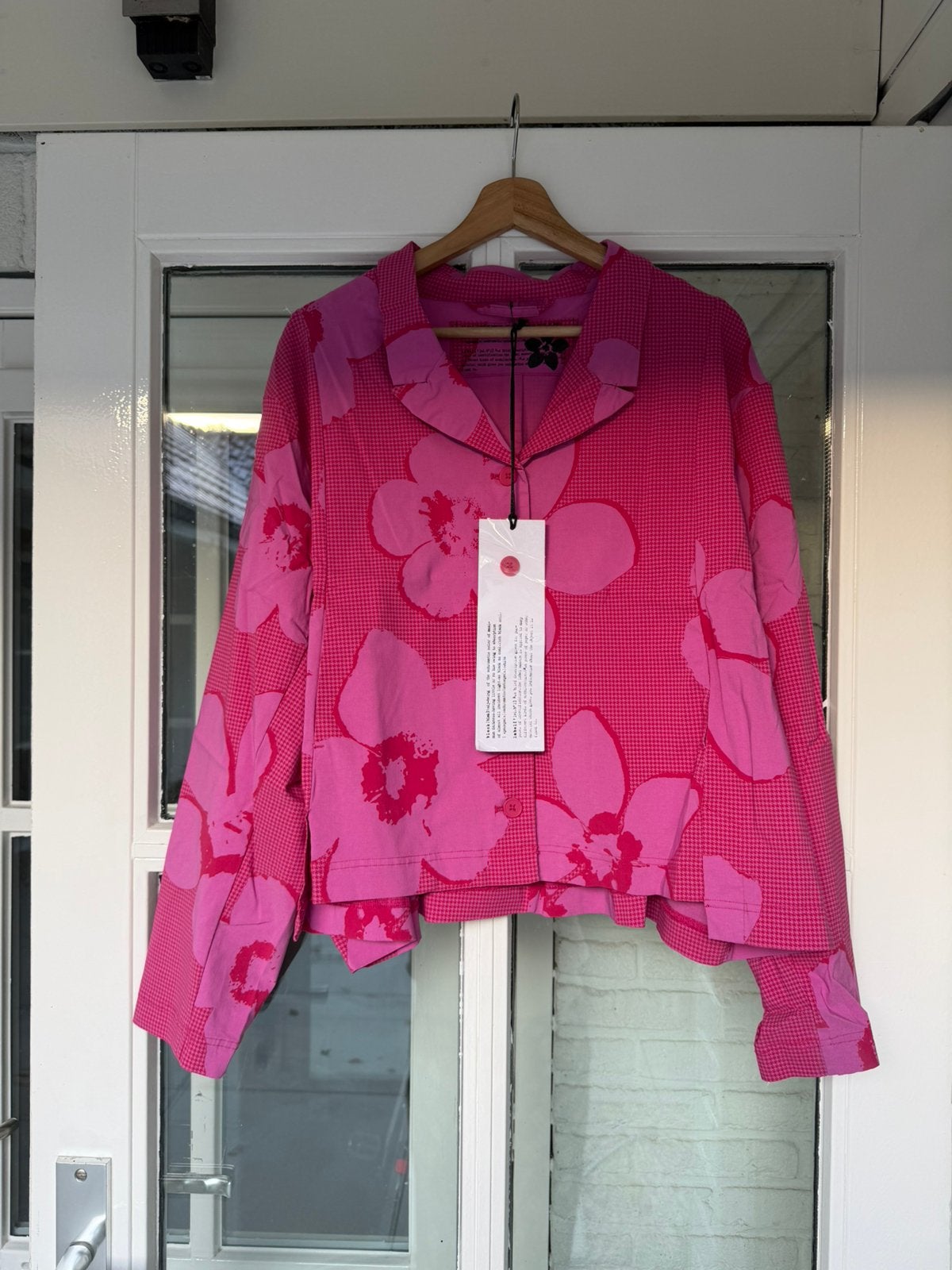 Lotus print jacket Rundholz maat XL, Maat 46/48 (XL) of groter, Rundholz, Nieuw, Roze