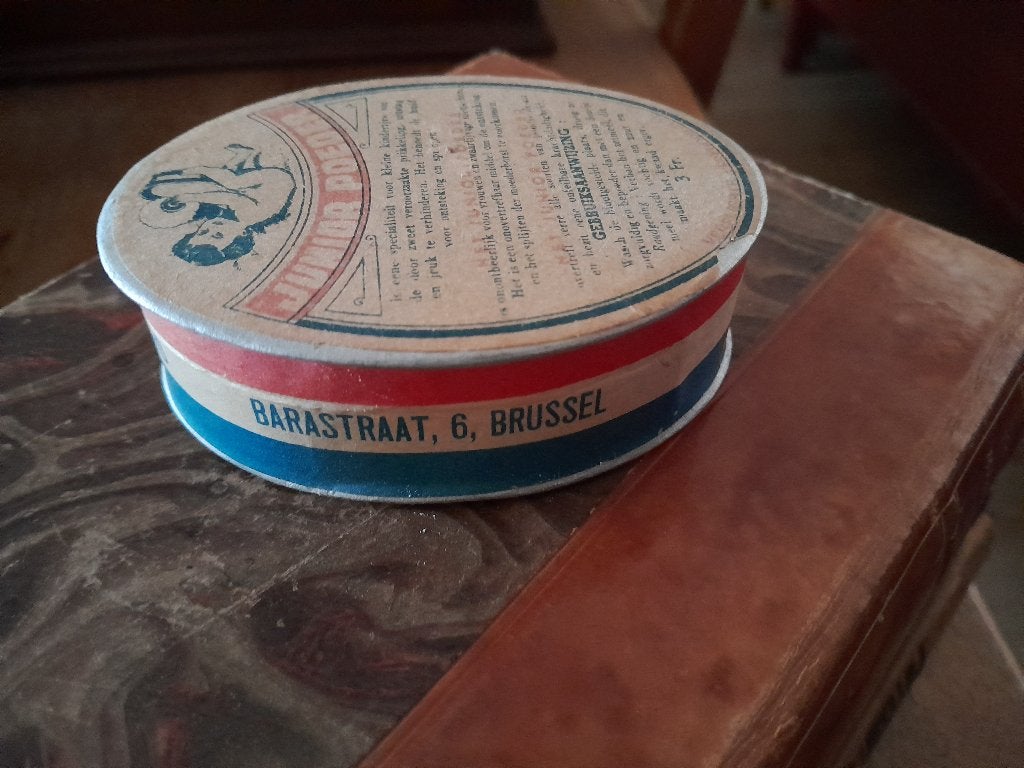 ~ Brocant Doosje Babypoeder, Antiek en Kunst, Ophalen of Verzenden