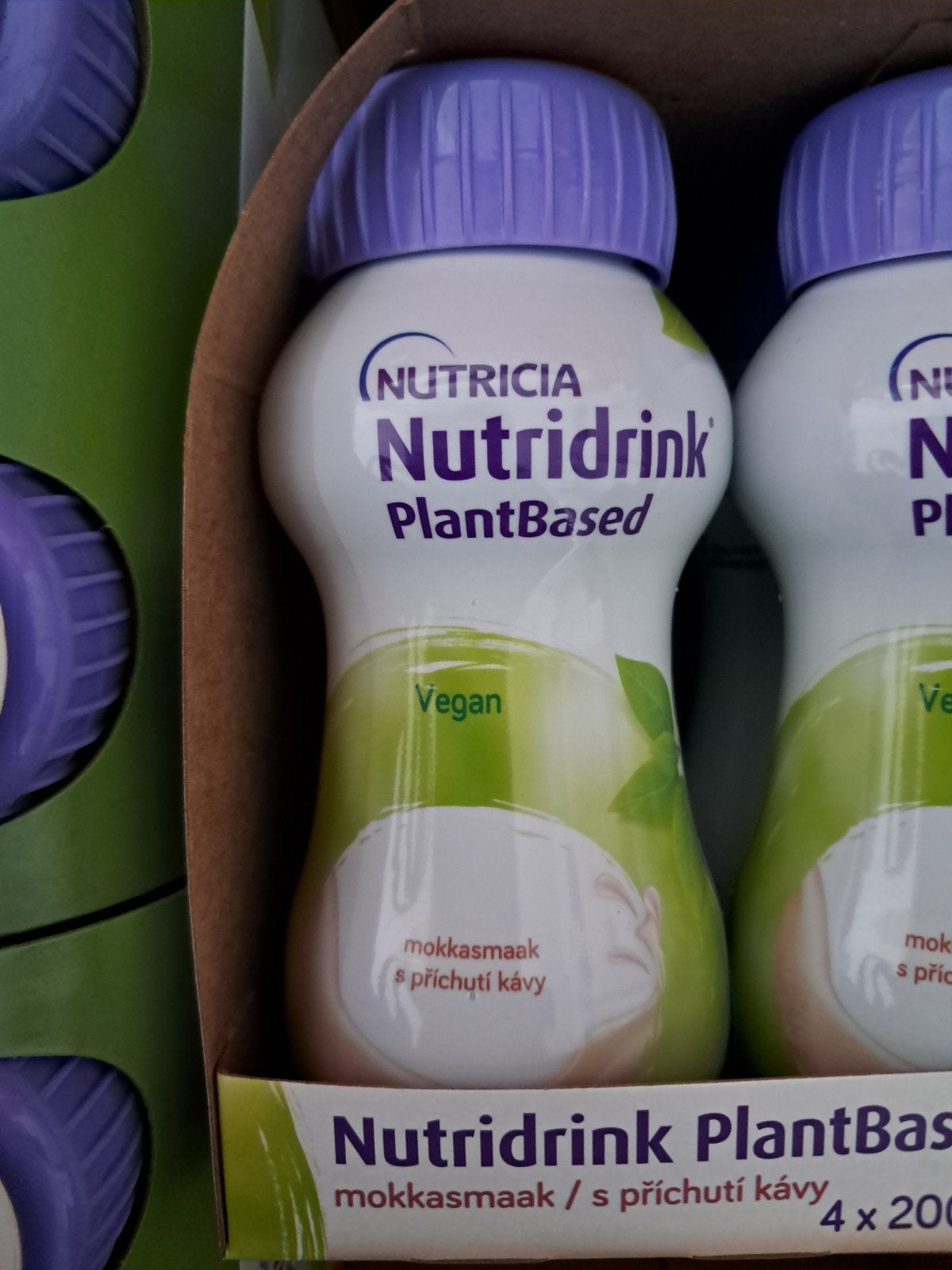 20 flesjes nutridrink plantbased mokka vegan, Ophalen