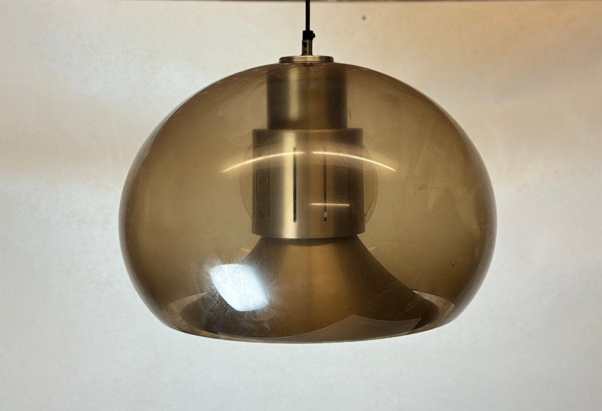 Originele Herda Space Age Hanglamp Jaren 70 – Vintage Design, Ophalen of Verzenden