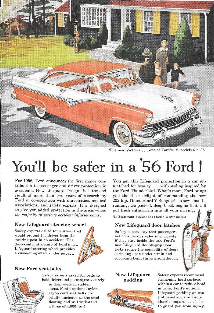 FORD 1956, Ophalen of Verzenden, Gelezen, Ford