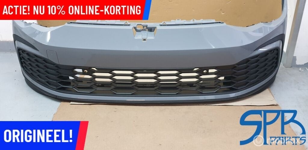 VW GOLF 8 VIII LA7C GTI GTD Voorbumper 5H0807221G MOONSTONE, Nieuw, Ophalen of Verzenden, Bumper, Volkswagen